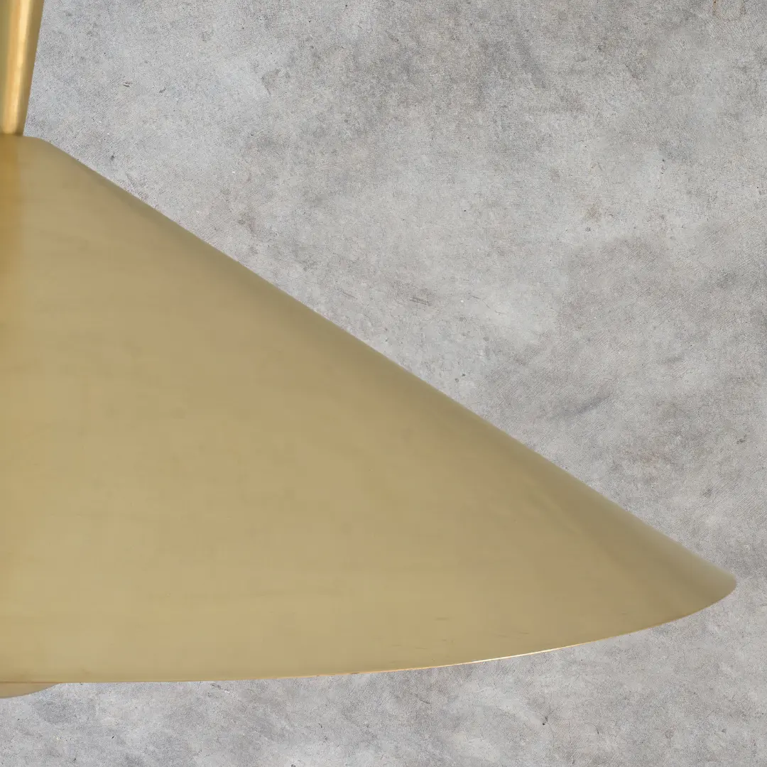 Brushed brass detail