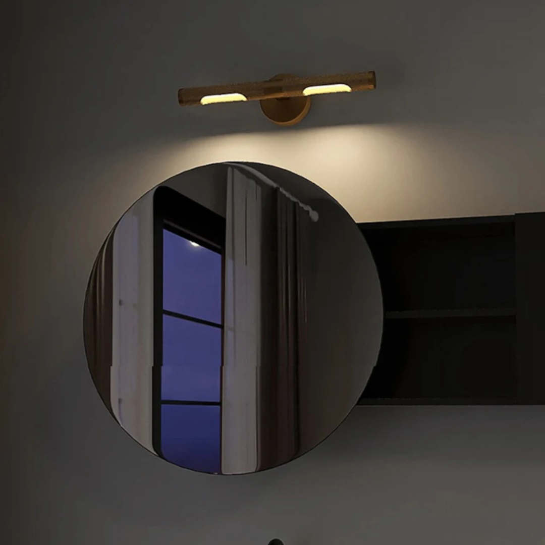 The Linear Brass Modern Wall Light lifestyle