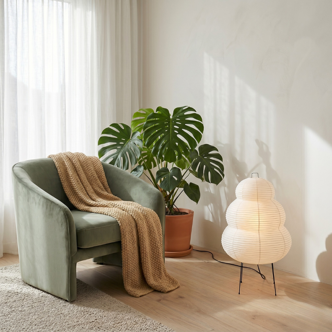 Akari Japanese Floor Lamp
