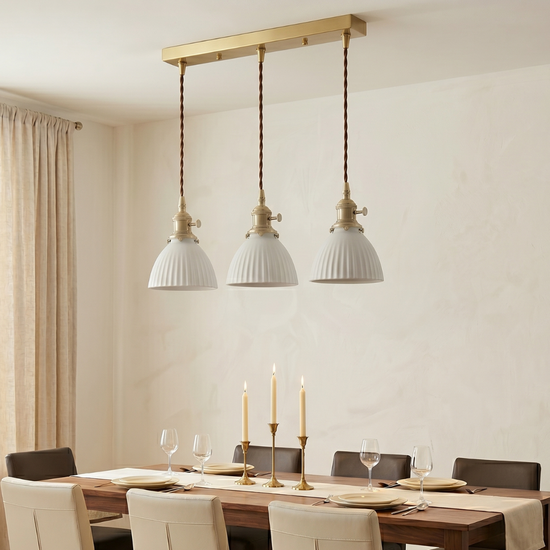 Cove White Ceramic Pendant Light | A Statement of Serene Style lifestyle