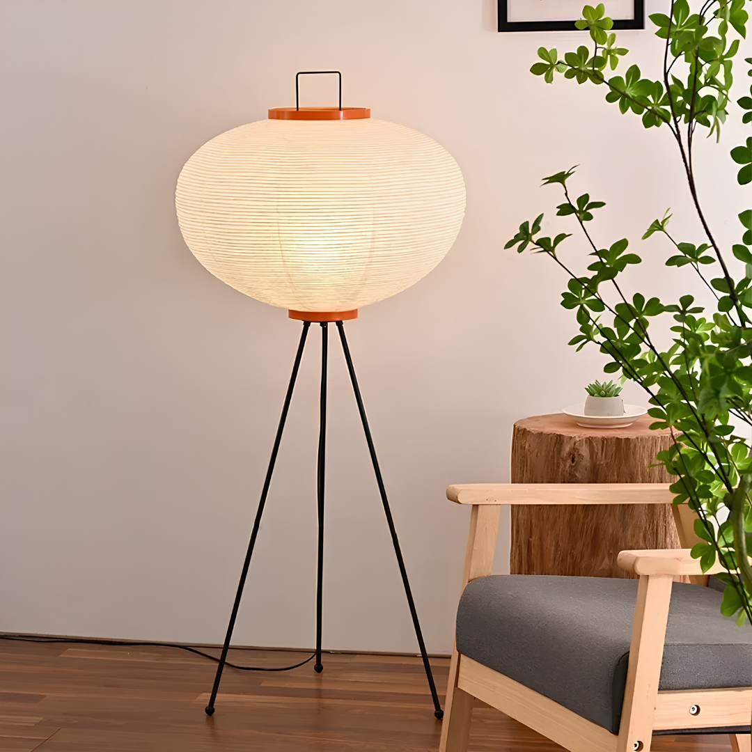Noguchi Rice Paper Floor Lamp