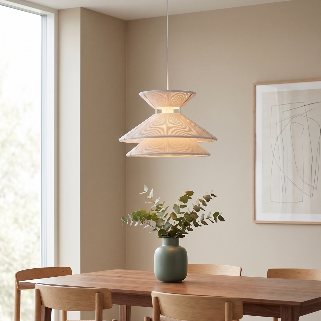 Sora Circular Hanging Pendant Light