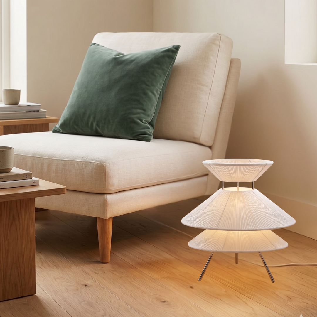Sora Tiered Floor Lamp lifestyle